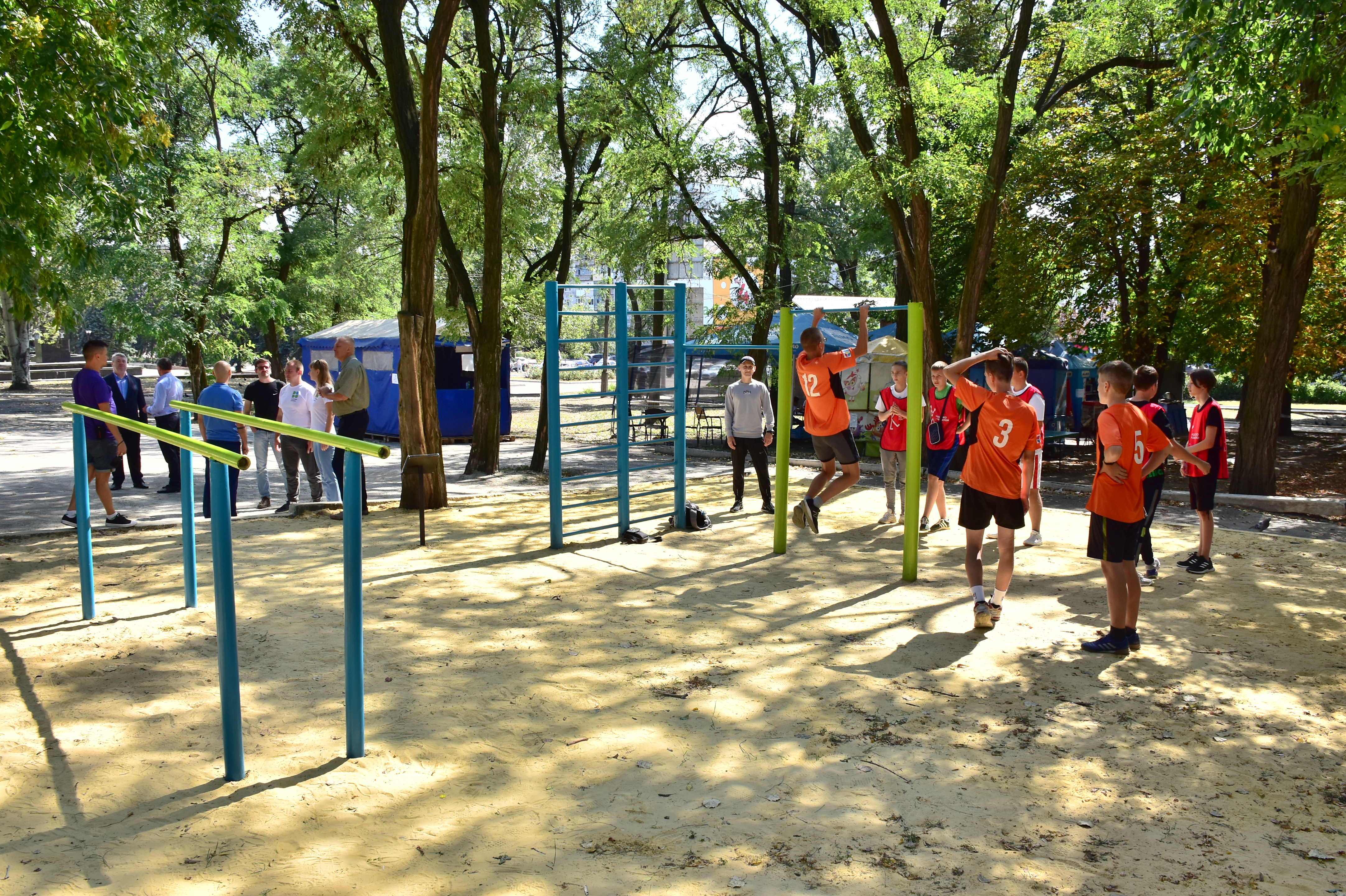 В двух городах Донетчины открылись «активные парки»