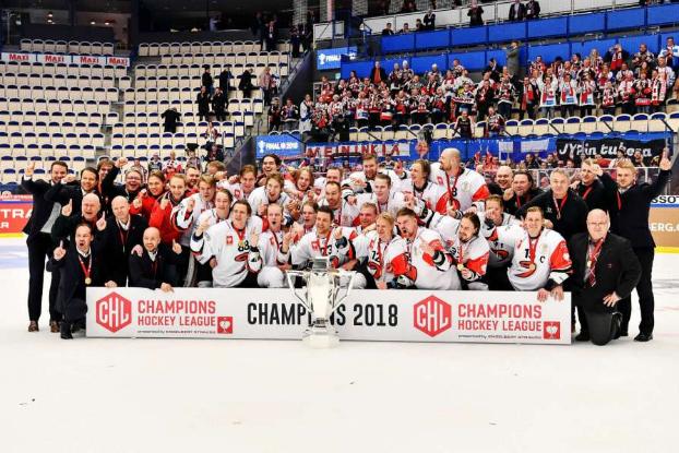 В европейской хоккейной Лиге чемпионов финский клуб прервал шведскую гегемонию