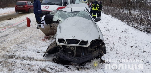 В Одесской области столкнулись две легковушки