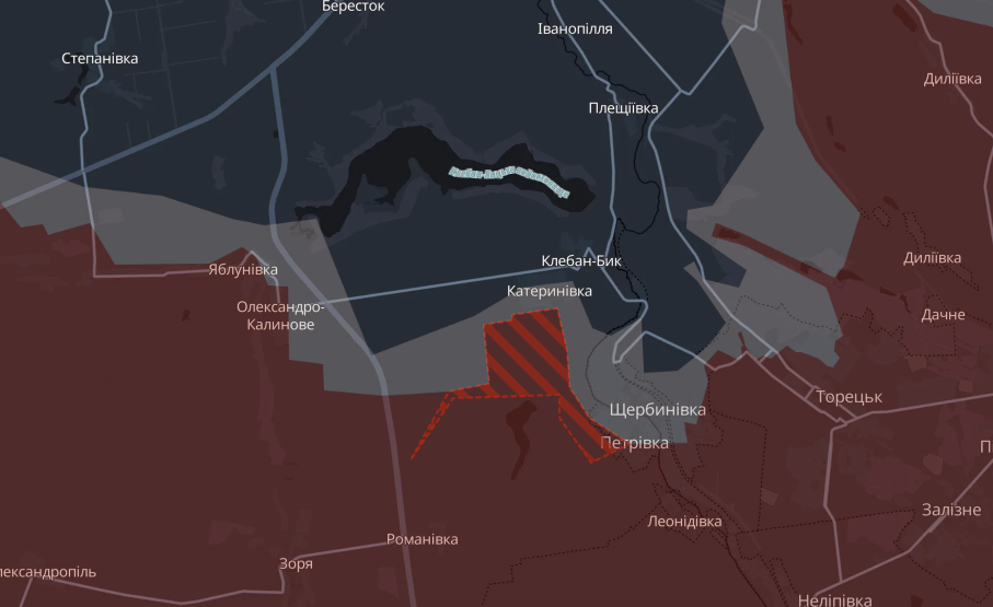 DeepState два дня подряд сообщает о продвижении армии РФ на Константиновском направлении