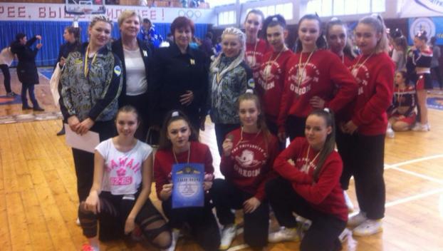 Красноармейские черлидеры завоевали созвездие медалей на чемпионате Украины