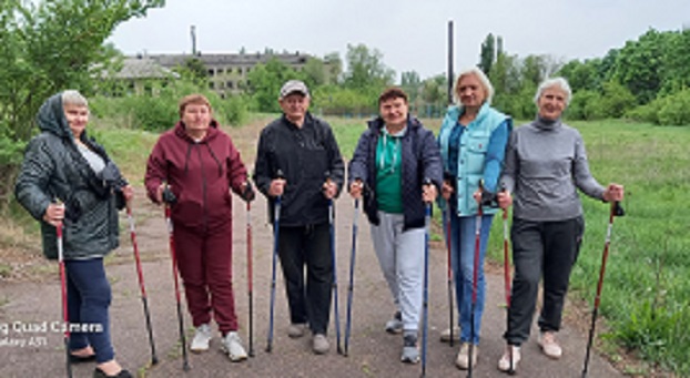 Відвідувачі Костянтинівського терцентру товаришують зі спортом