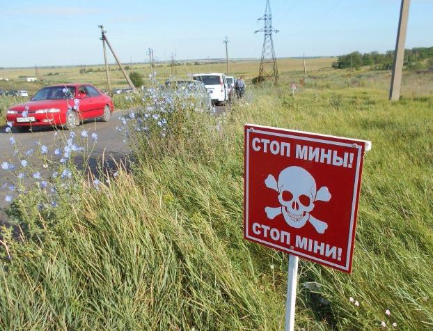 Где мины на Донбассе указали местным датчане