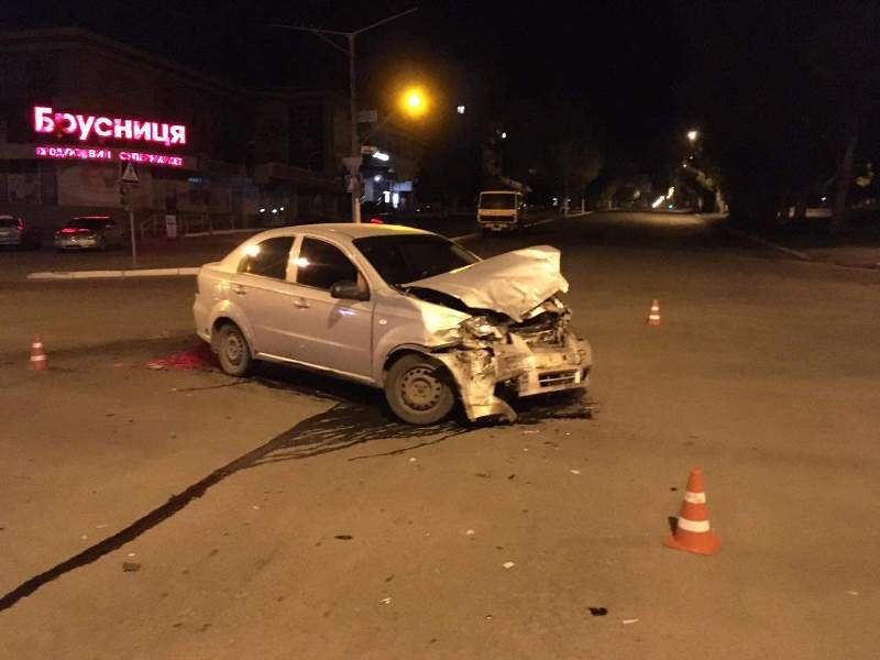 Два легковых автомобиля столкнулись в Краматорске
