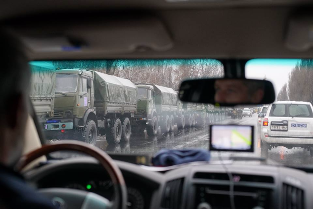 В Луганске ОБСЕ фиксирует присутствие вооруженных лиц и техники