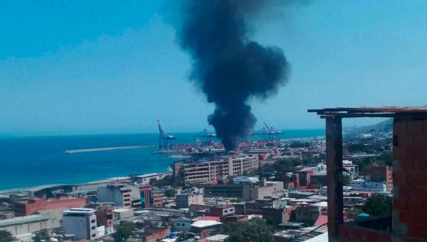 В порту Венесуэлы произошел взрыв
