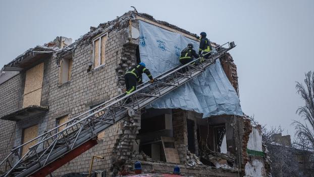 У Селидовому намагаються врятувати частину пошкодженого дома