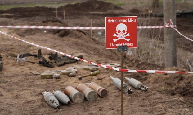 Загрязненную взрывчаткой территорию Украины сравнили с европейской страной