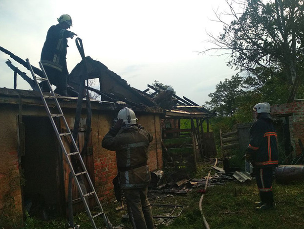 В Полтавской области во время пожара погиб 4-летний ребенок