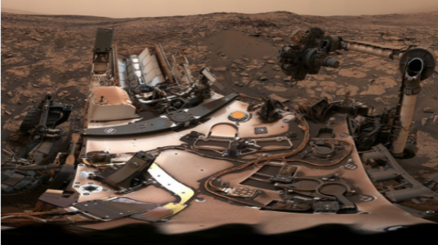 NASA опубликовало впечатляющие кадры пылевой бури на Марсе