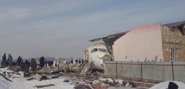 При крушении самолета в Казахстане пострадали граждане Украины и Киргизии