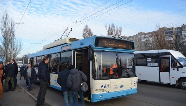 В Мариуполе запустили новую троллейбусную линию