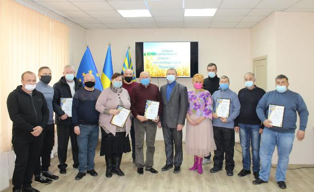 В Ильиновской громаде отметили работников сельского хозяйства