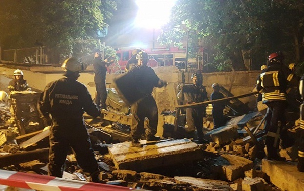 Ночью в Киеве прогремел мощный взрыв