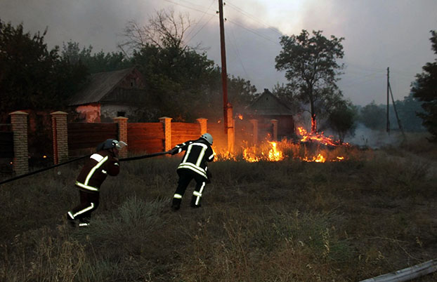 Отчеты о пожарах в Луганской области подделали
