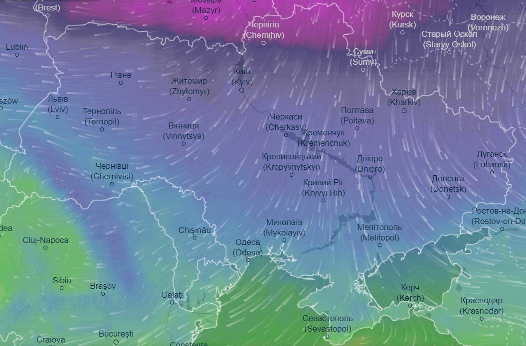 В Украину идет серьезное похолодание: угроза атак на энергообъекты возрастет
