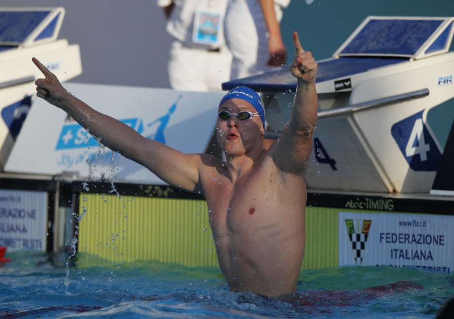 Украинский пловец Андрей Говоров установил новый мировой рекорд