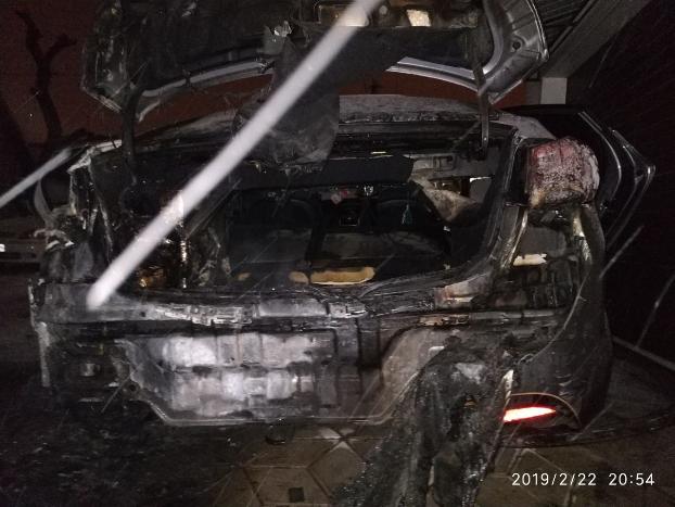 В Мариуполе неизвестные сожгли Hyundai