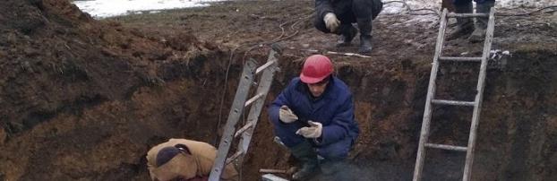 Работники Покровского РПУ компании «Вода Донбасса» завершили ремонтные работы на водоводе «ЮДВ»