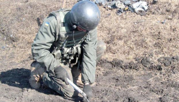 С начала апреля на Донбассе саперы ликвидировали 73 взырвоопасных предмета