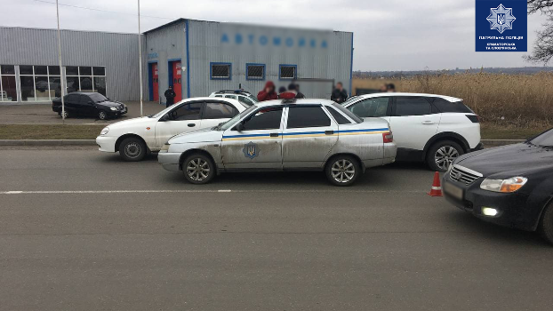 Пьяный водитель устроил тройное ДТП в Славянске