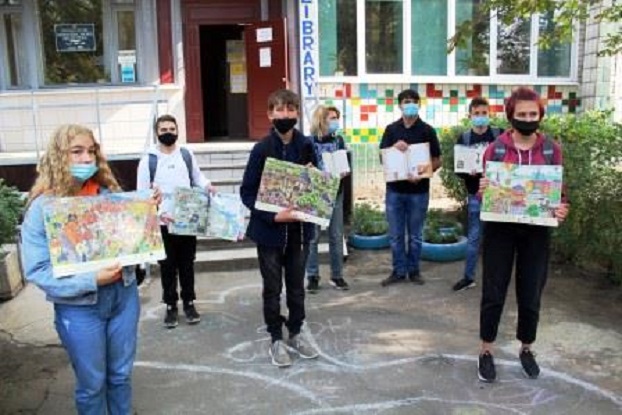 Старшеклассники Константиновки хорошо знают географию Украины