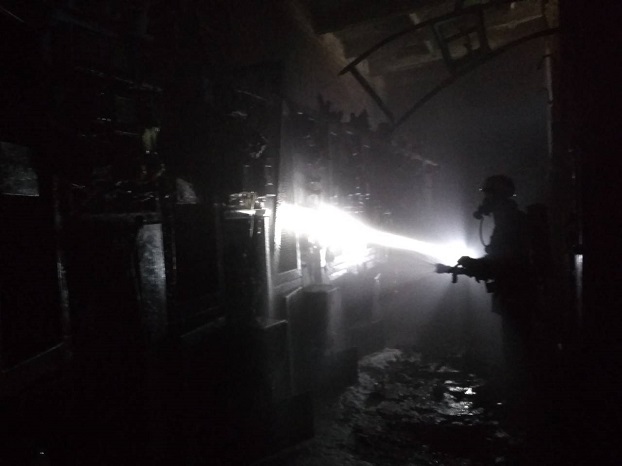 В Краматорске горел завод по производству ферросплавов