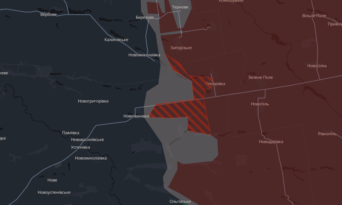DeepState сообщает о продвижении как Сил обороны, так и российских войск. Как выглядит карта