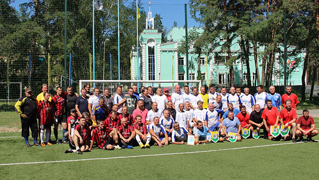 В Святогорске ветераны футбола провели мастер-класс