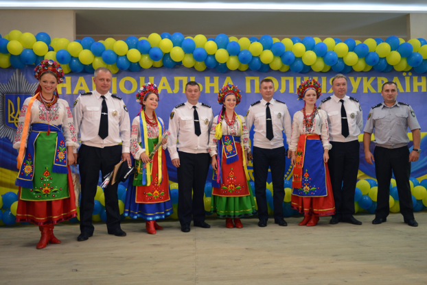 В Покровске отметили годовщину Национальной полиции