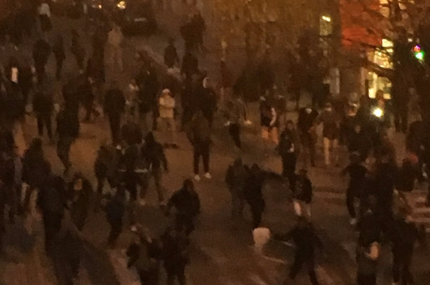 Беспорядки на митинге в Брюсселе, задержали 100 человек