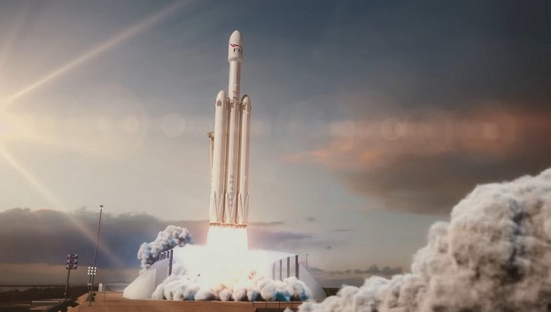 Запуск ракеты Falcon Heavy снова решили отложить 