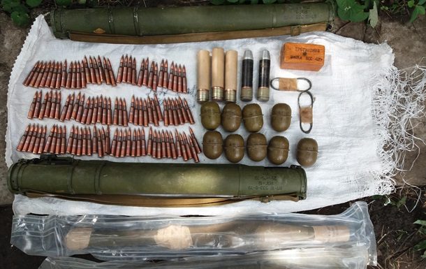 В Запорожье обнаружили склад оружия и боеприпасов