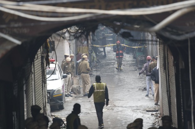 В Индии в результате пожара погибли 43 человека