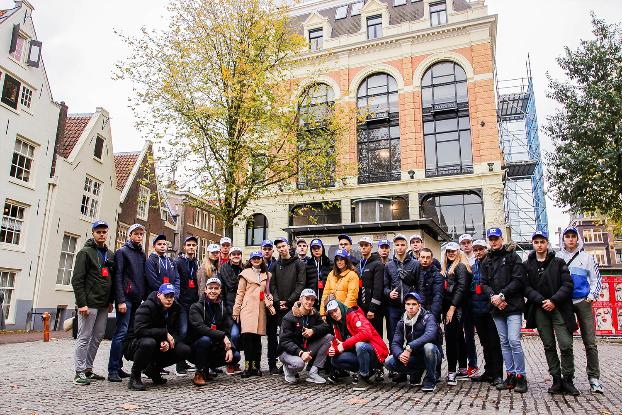 Победители проекта «Морское дело 2019» посетили Амстердам