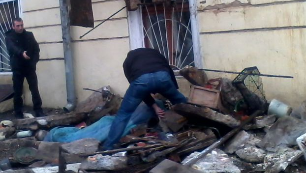 В Одессе вместе с хозяйкой обвалился балкон