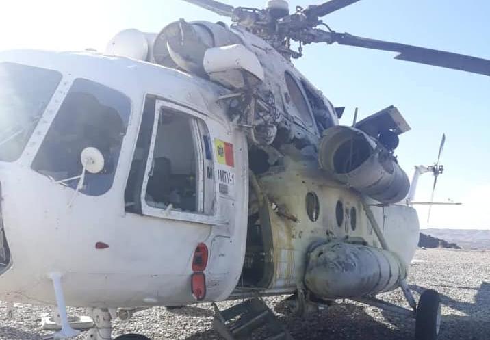 В вертолет с украинскими пилотами попала ракета в Афганистане
