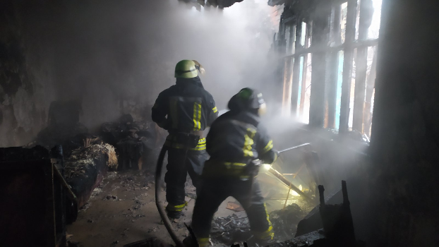 Мужчина погиб во время пожара в Славяснке