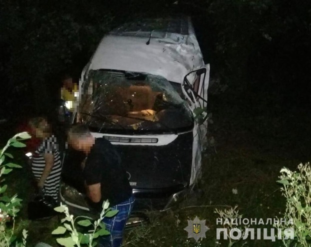 В Винницкой области в ДТП пострадали 8 человек, трое из которых дети