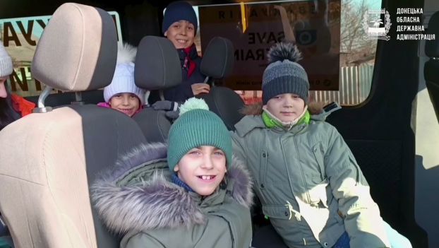 Эвакуация семей с детьми из Дружковки и Славянска: помощь благотворительных организаций