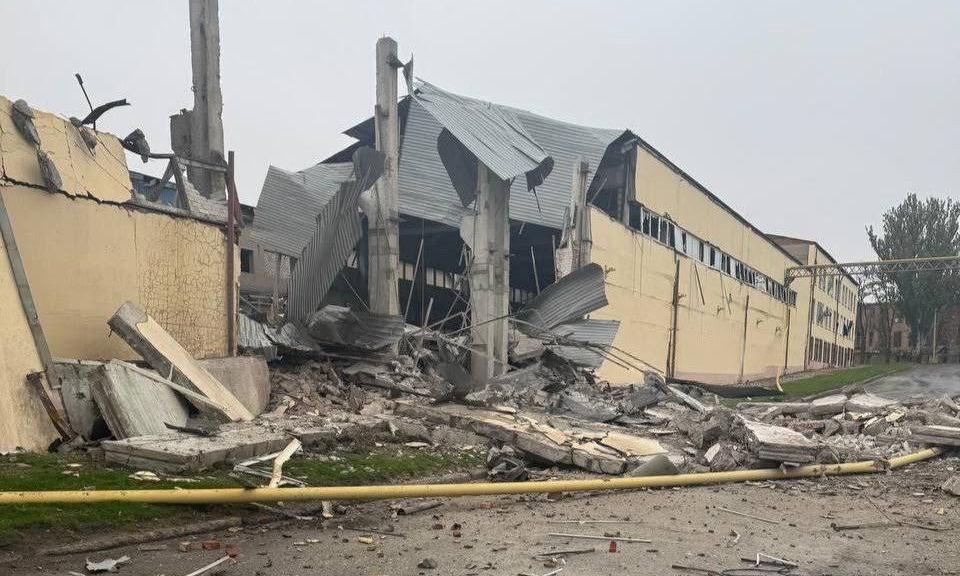 Завод газовых плит "Грета" в Дружковке разрушен российскими ударами