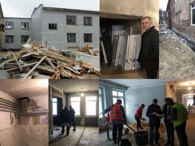 На ремонт инфекционного отделения Кураховской больницы выделят еще 19 миллионов гривень из местного бюджета