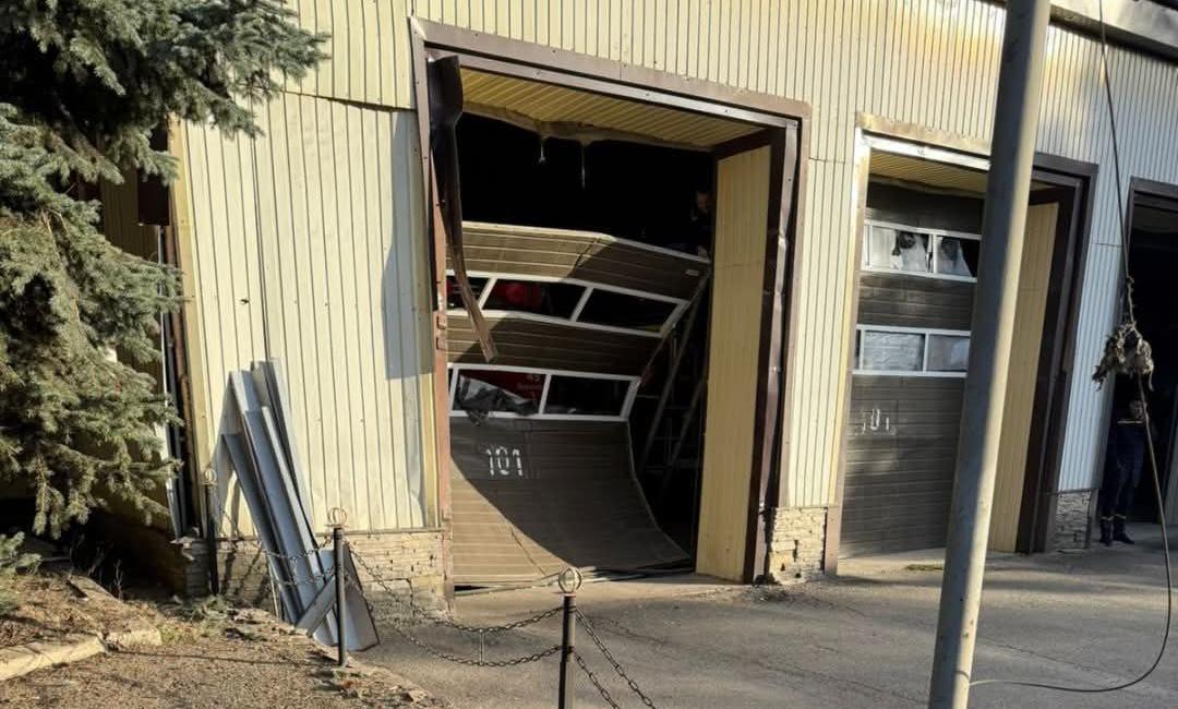 В Дружковке под обстрел попала пожарная часть