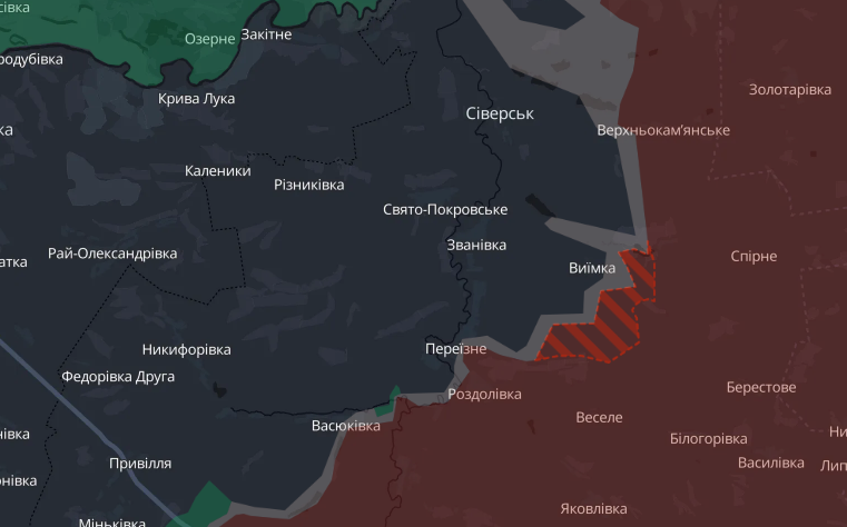 Российские войска продвинулись в Донецкой и двух других областях: Карта