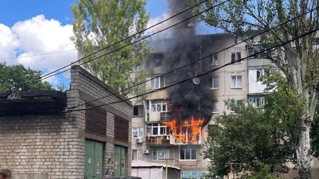 Россияне ударили по центру Краматорска