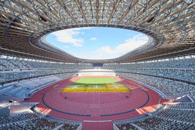 В Токио закончилось строительство олимпийского стадиона