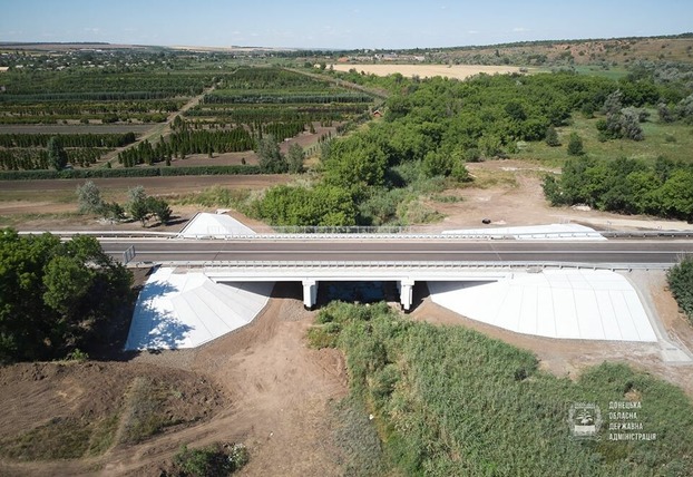 В Донецкой области отремонтировали три автомобильных моста