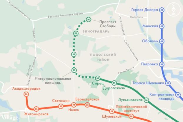В Киеве показали, как продвигается строительство метро на Виноградарь
