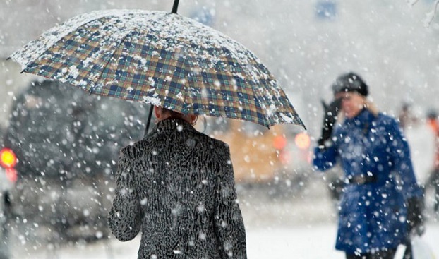 В Украину движется новый циклон со снегом и дождем