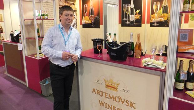 Artemovsk Winery представила свою продукцию на международной выставке вина